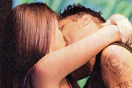 diletta e giorgio alfieri si baciano
