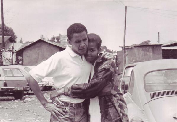 Una delle foto pubblicate su Twitter da Michelle Obama.