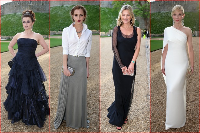 Una grande festa al castello di Windsor per celebrare le opere del Royal Mardsen Hospital di cui il principe William è presidente. Ralph Lauren sponsor della serata e tantissime stelle presenti, mancava solo Kate Middleton rimasta a casa con il piccolo Royal Baby.