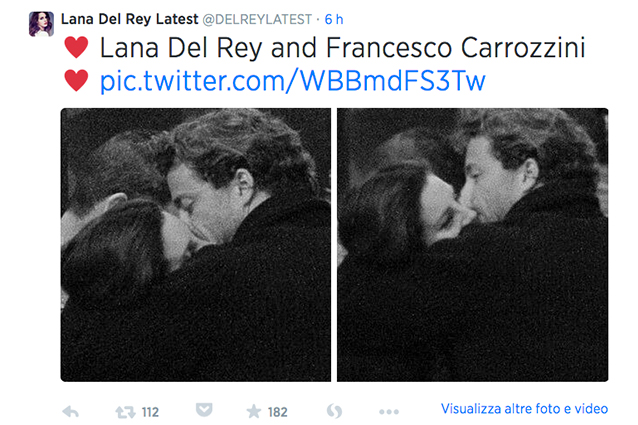 Lana Del Rey sta con Francesco Carrozzini, figlio della direttrice di Vogue