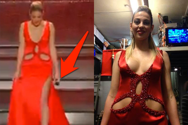 Veronica Angeloni sexy, più nuda che vestita a Sanremo (VIDEO)