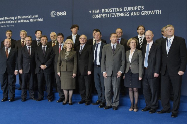 ITALY-SPACE-ESA-MEETING