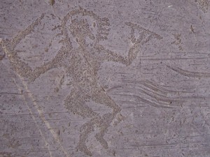 Una delle tante incisioni lasciateci dai Camuni.