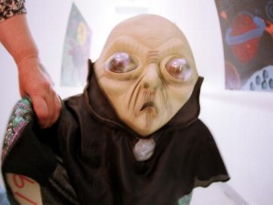 Un manichino di alieno a Roswell