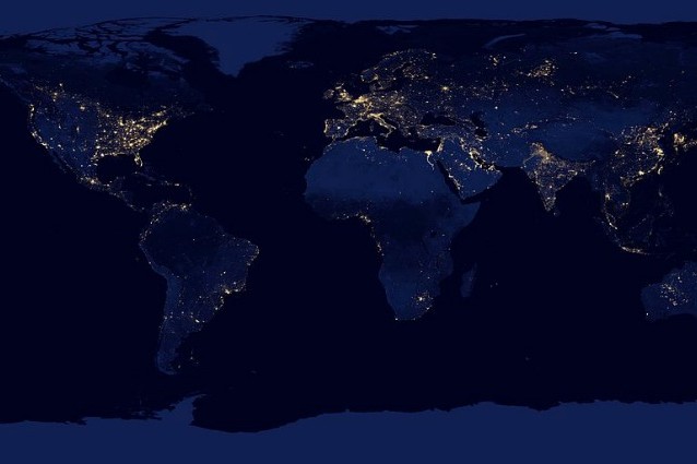 Credit: NASA Earth Observatory/NOAA NGDC