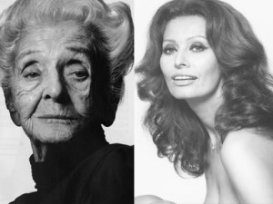 sofia loren e rita levi montalcini foto