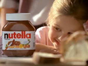 spot televisivo della nutella prodotta dalla ferrero