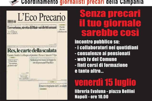 giornalisti precari
