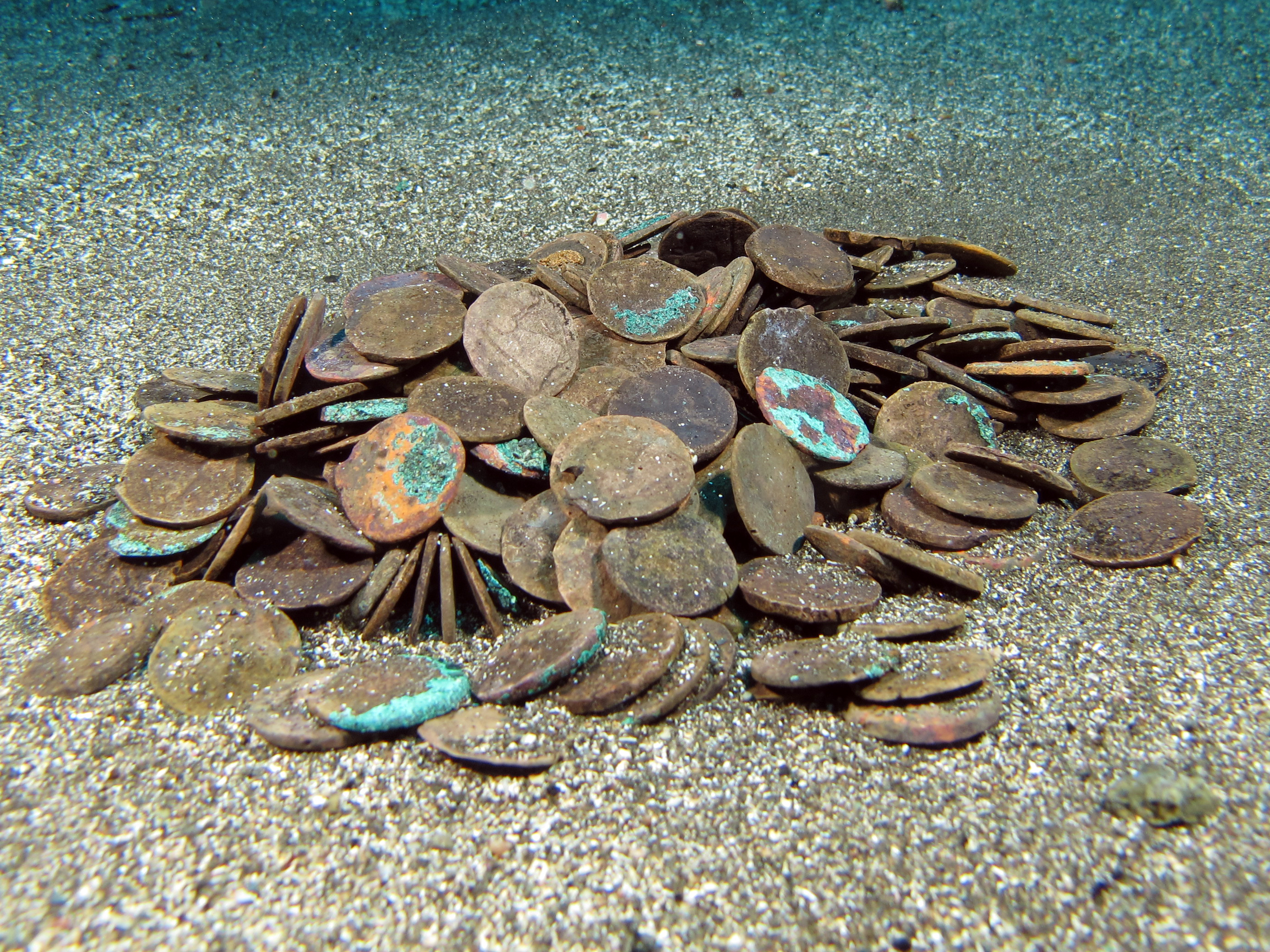 Ritrovamento di monete puniche