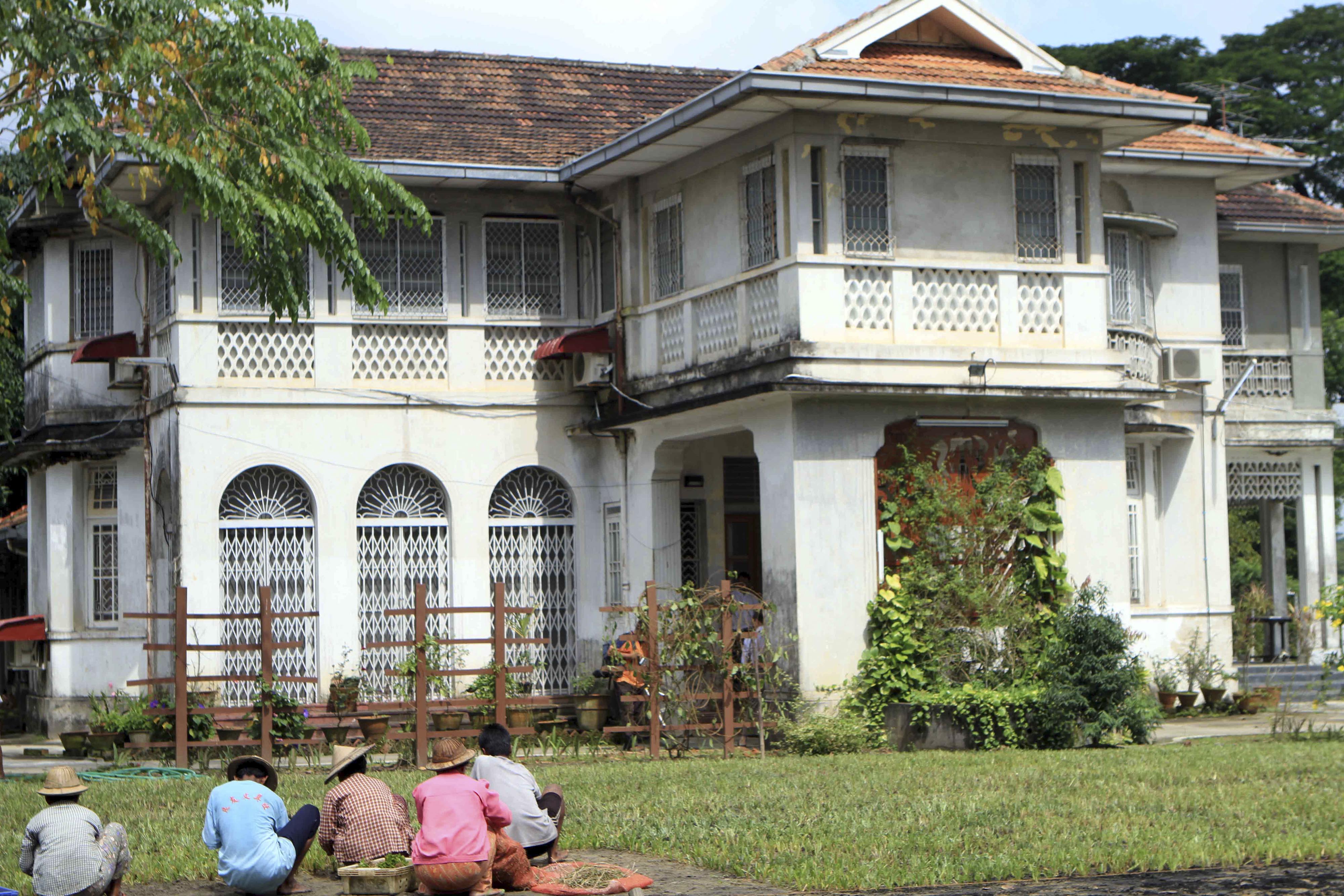 Myanmar Suu Kyi Home