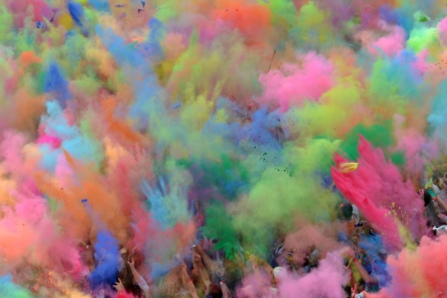 Berlino, Holi Festival: la Festa dei Colori