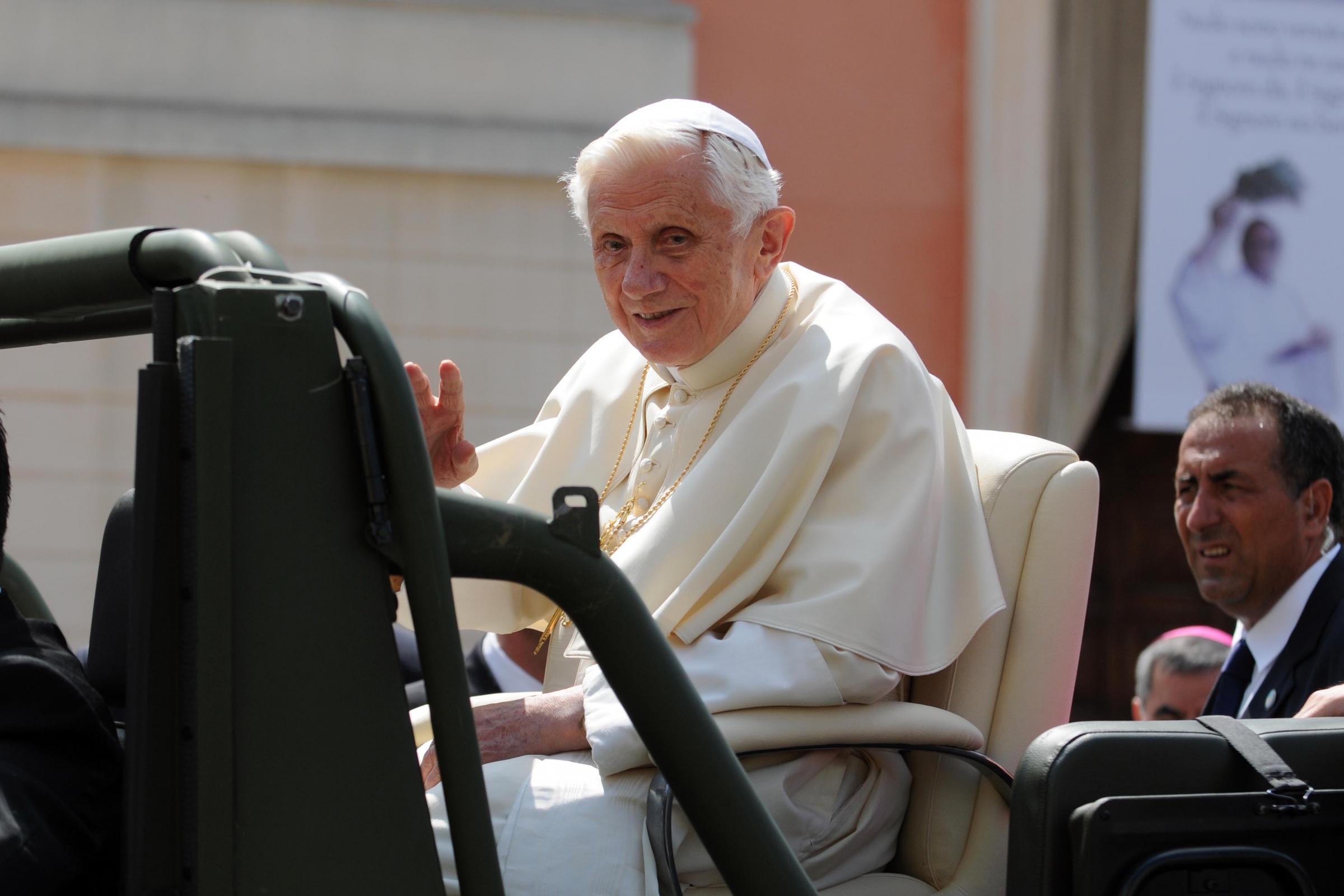 Visita di Benedetto XVI a Rovereto sulla Secchia