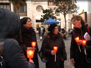 Protesta delle case famiglia a Napoli