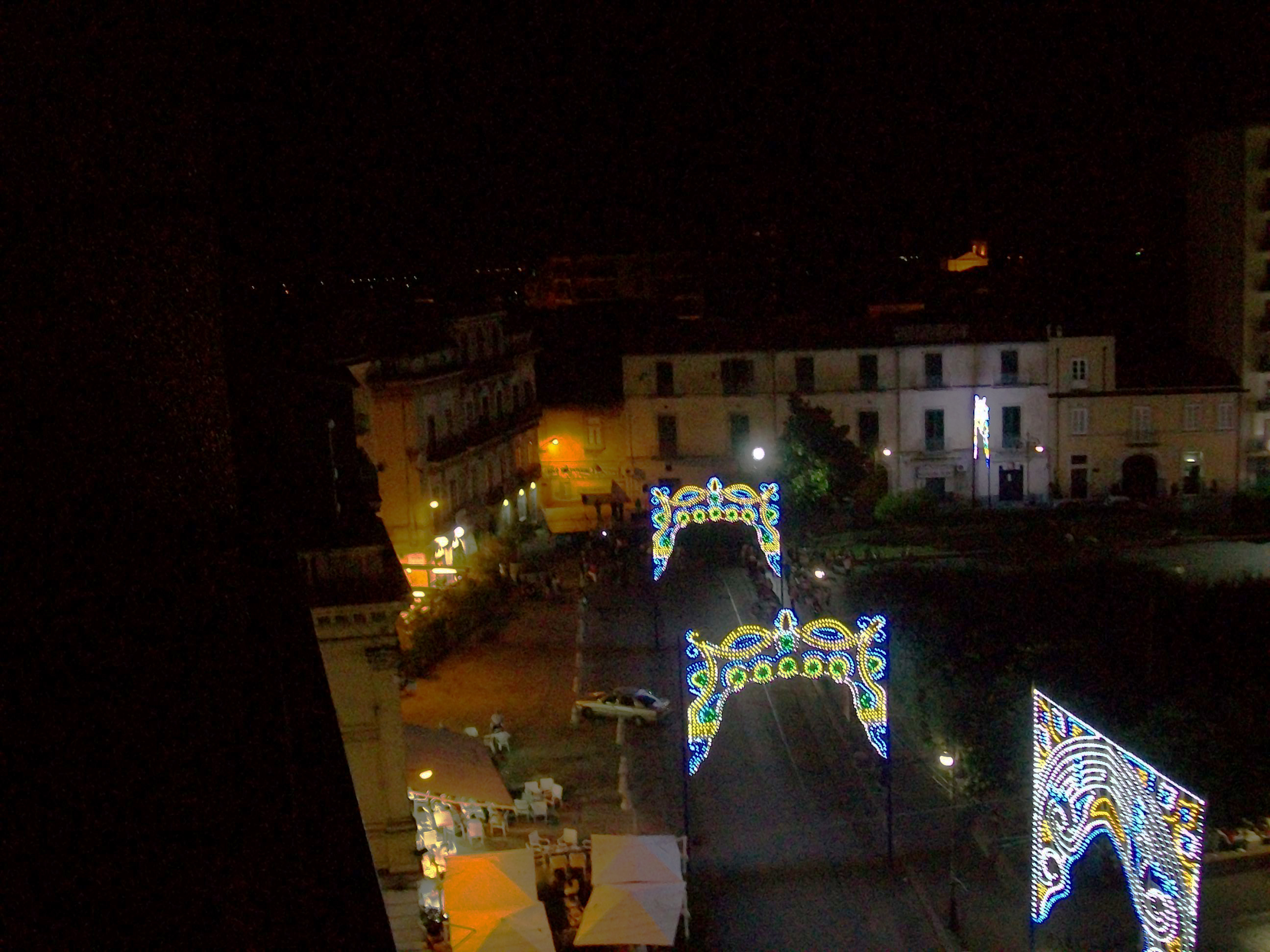 Piazza Mazzini vista dall'alto