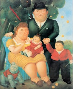 Ferdinando Botero, "La famiglia"