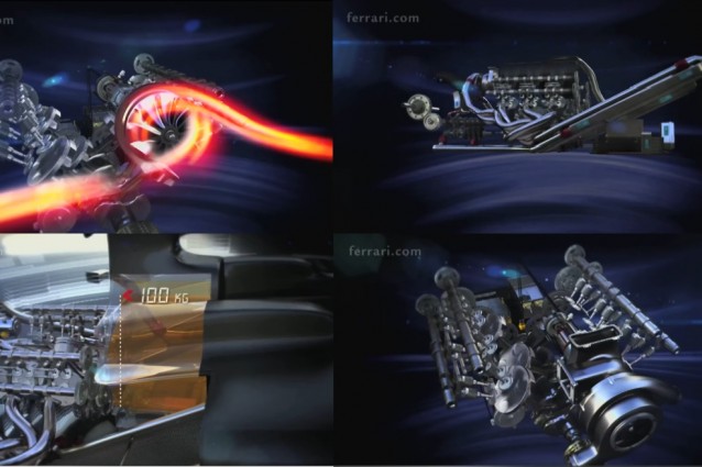 Anteprima del nuovo Motore Ferrari V6 Turbo 2014