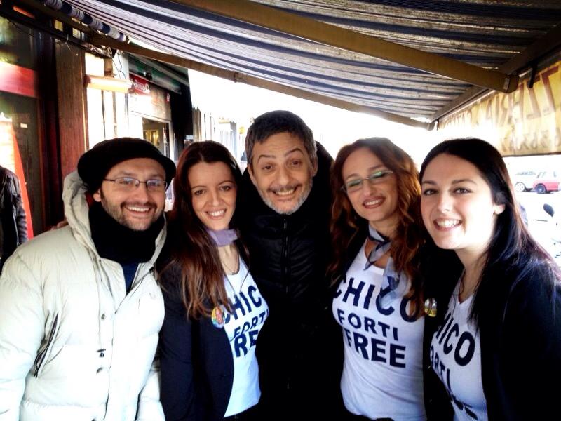 Fiorello attivista per la liberazione di Chico