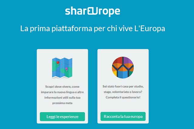 Shareurope, arriva il social network per condividere le esperienze in Europa