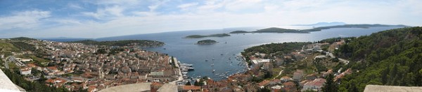 Panorma di Hvar