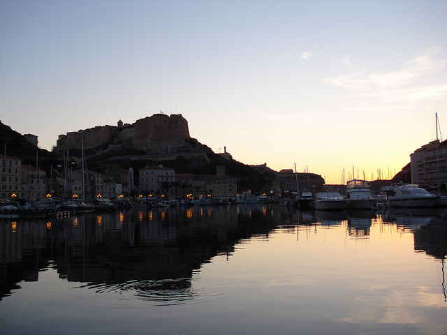 Bonifacio Harbour, Corsica
