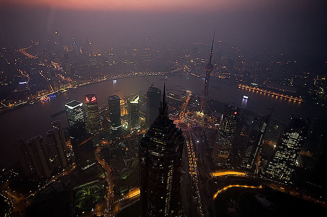 bird's eye shanghai