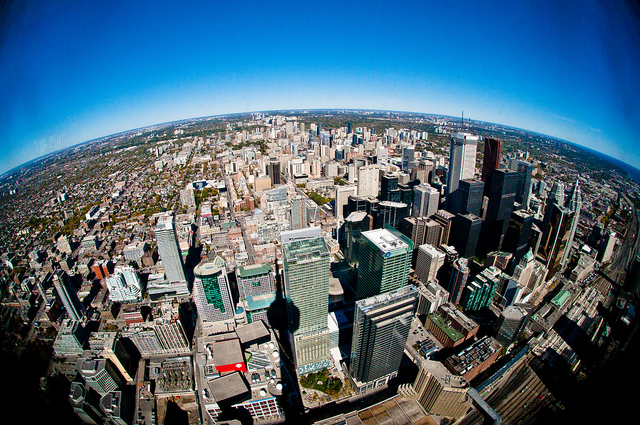 bird's eye toronto