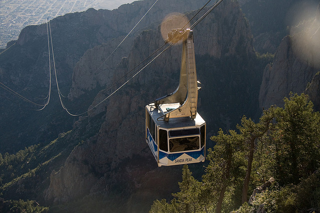 funivie sandia peak mountain