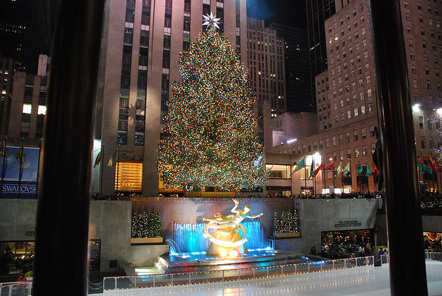 alberi di natale new york