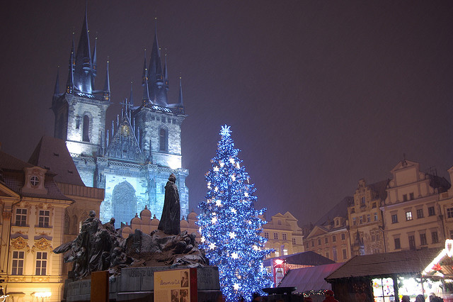 alberi di natale praga