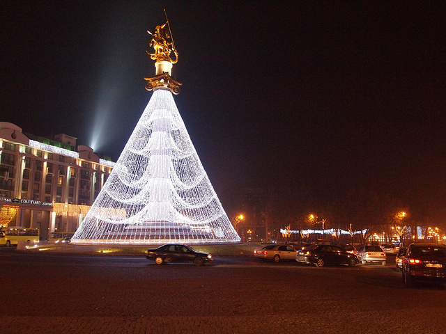 alberi di natale tbilisi