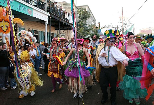 Sfilata di Mardi Gras a New Orleans