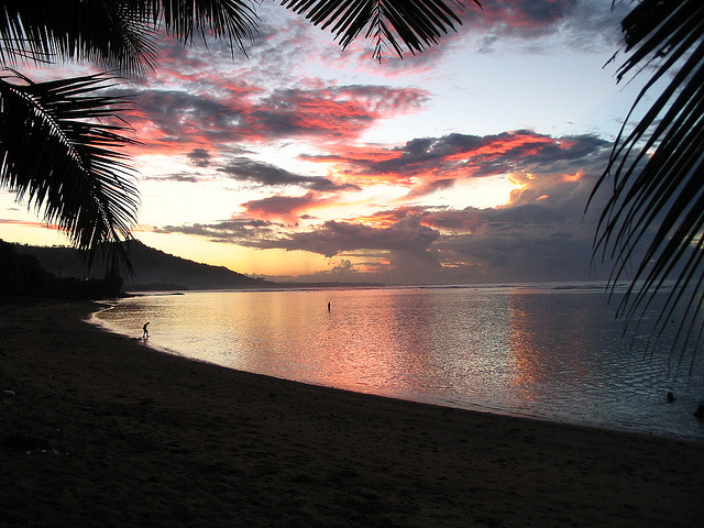 spiaggia delle Samoa