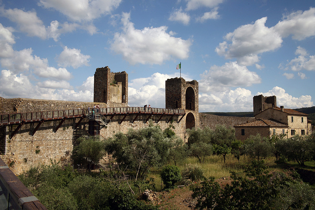 Monteriggioni camminamento