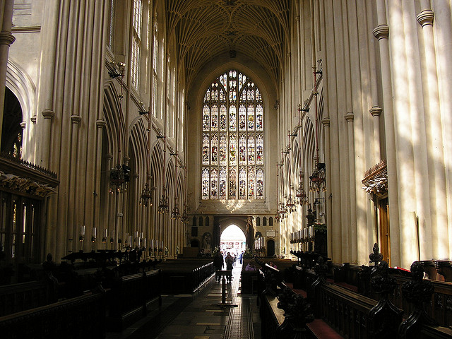 Abbazia di Bath. Foto di <a href="http://www.flickr.com/photos/nigel321/3460390768/" target="_blank" rel="nofollow">Nigel</a>