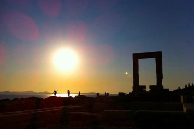 naxos tramonto