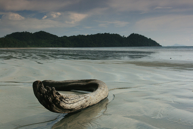 Ko Samui, baia al tramonto