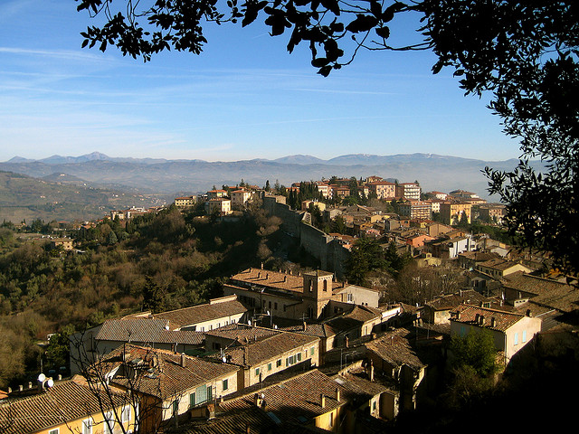 Perugia, panorama
