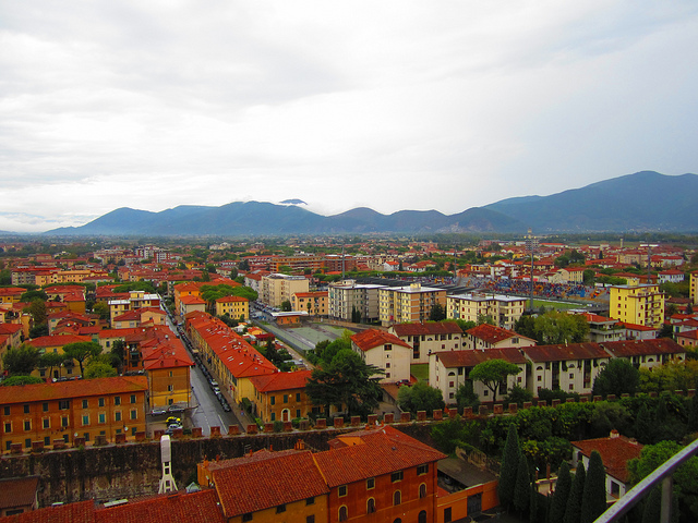 pisa vista dalla torre
