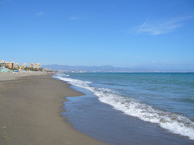 Spiaggia a Torremolinos (Foto di Tango22)