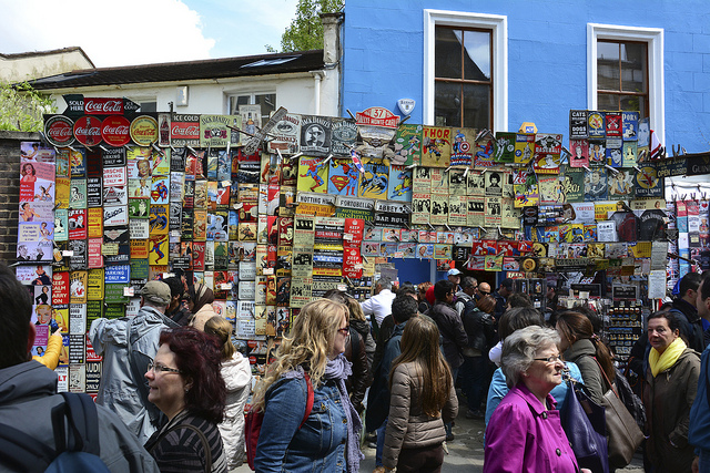 Portobello Road Market. Foto di Martin Pettitt