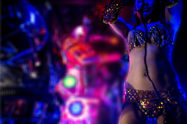 Il Robot Restaurant di Tokyo, una delle città più divertenti (Foto Getty Images).