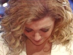 Milly-Carlucci-in-lacrime-da paola perego