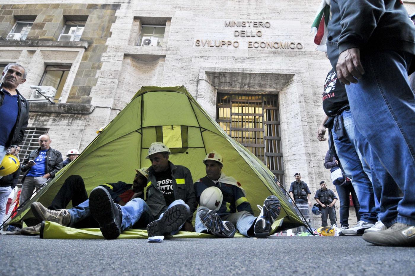 OIperai Alcoa al ministero dello sviluppo