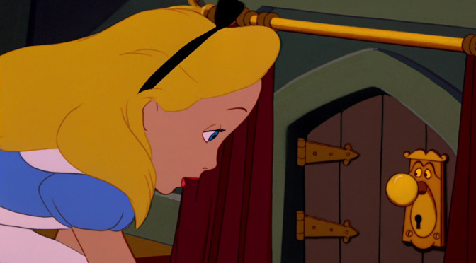Maniglia Alice Nel Paese Delle Meraviglie