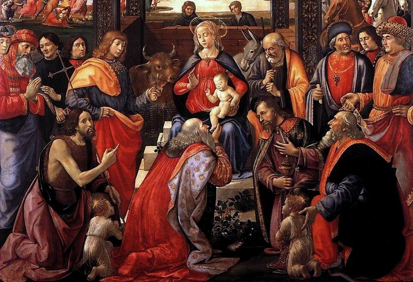 Adorazione dei Magi degli Innocenti (1485), Domenico Ghirlandaio