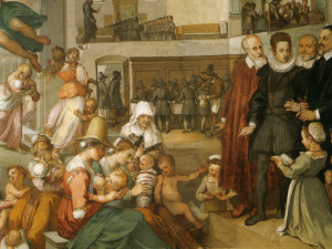 Bernardino Poccetti, Strage degli Innocenti con scene della vita dei neonati (1610), Spedale degli Innocenti