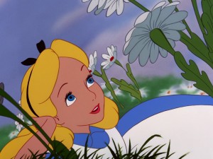 L'Alice di Carroll nelle celebri illustrazioni Disney del 1951