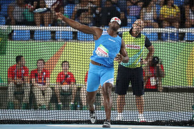 Paralimpiadi 2016, Tapia orgoglio azzurro: argento nel lancio del disco