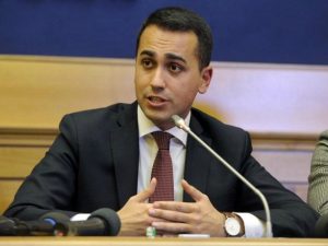 Foto Fabio Cimaglia / LaPresse 05-12-2016 Roma Camera dei Deputati. Conferenza stampa del M5S dopo i risultati del referendum costituzionale Nella foto Luigi Di Maio Photo Fabio Cimaglia / LaPresse 05-12-2016 Rome (Italy) Press conference by M5S after the results of the constitutional referendum In the pic Luigi Di Maio
