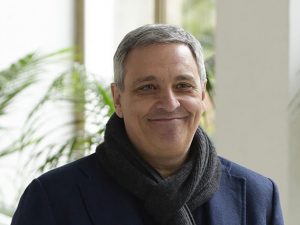 Lo scrittore Maurizio De Giovanni